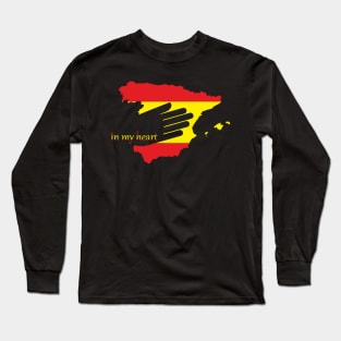 In My Heart. Spain Long Sleeve T-Shirt